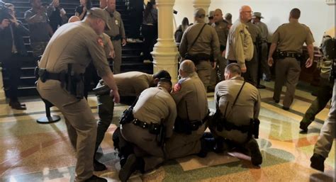 Advocacy groups decry DPS actions after protesters removed from capitol